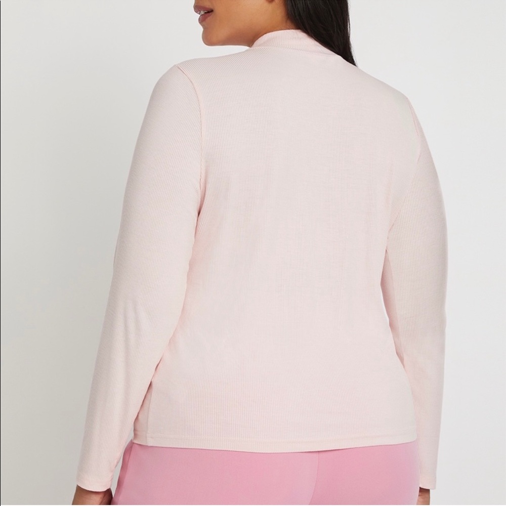NWT, ELOQUII Long Sleeve Turtleneck Top,S… - Picture 2 of 3